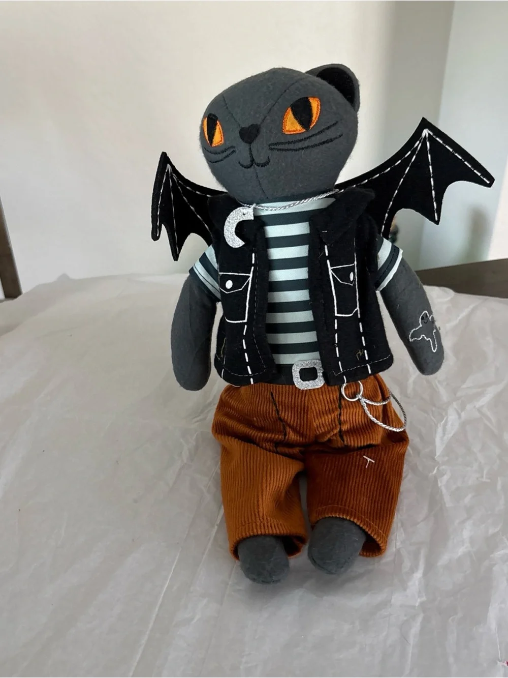 Celebrate Together Plush Bat Cat 13”